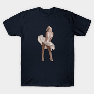 Marylin Monroe Low Pixel T-Shirt